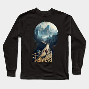 Lost in the city Long Sleeve T-Shirt